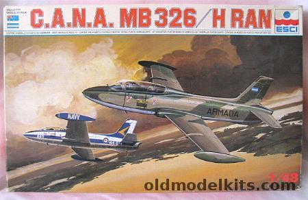 ESCI 1/48 C.A.N.A. MB-326 H RAN  - Argentina and Australia Markings, 4077 plastic model kit